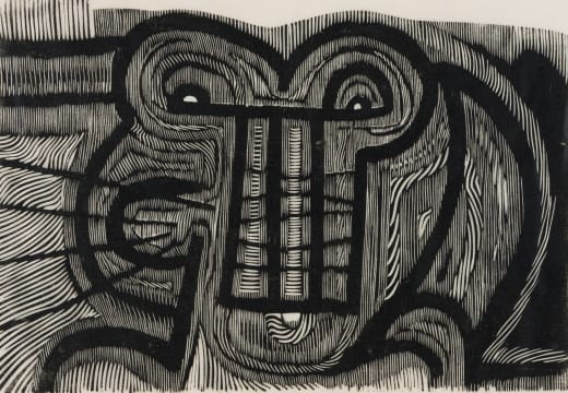 Cecil Skotnes; Abstract Face