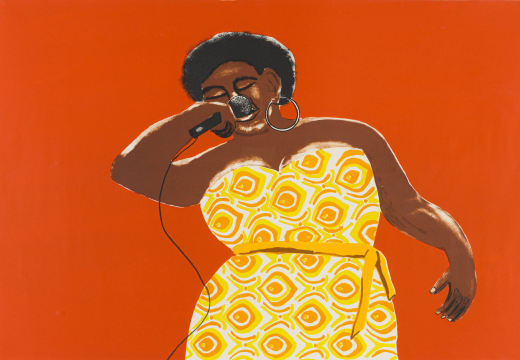 Sam Nhlengethwa; Dear Ella Fitzgerald