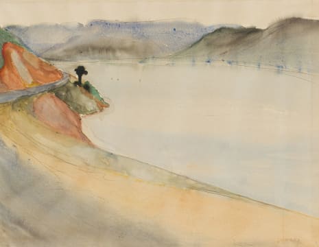 Maud Sumner; View across the Lake