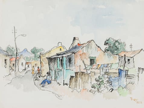 Conrad Theys; Huisie met Veranda