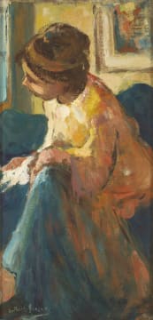 Alexander Rose-Innes; Seated Woman