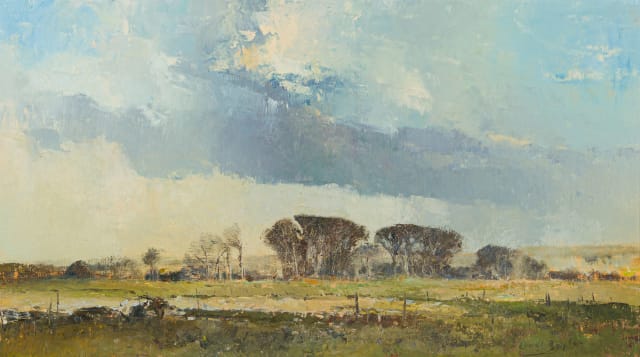 Errol Boyley; Landscape with Line of Trees