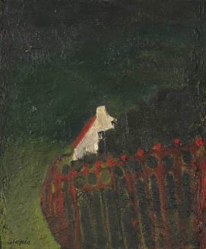 Penny Siopis; Farm House, Grahamstown