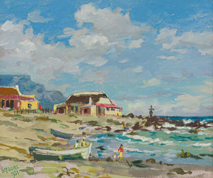 Gregoire Boonzaier; Bloubergstrand