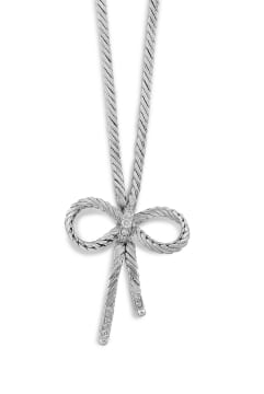 Diamond and gold necklace