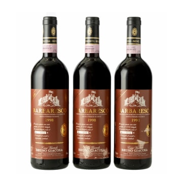 Bruno Giacosa; Barbaresco Santo Stefano Riserva; 1998; 3 (1 x 3); 750ml