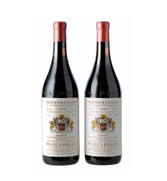 Giuseppe Mascarello; Barolo Monprivato; 2010; 2 (1 x 2); 750ml
