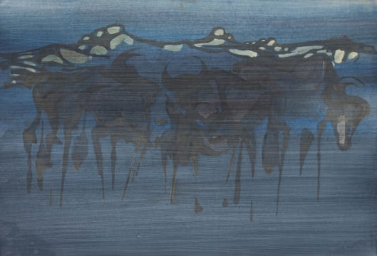 Gordon Vorster; Herd of Wildebeest