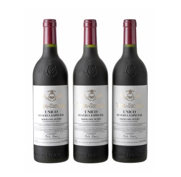 Vega Sicilia; Ribera del Duero Unico Reserva Especial; NV; 3 (1 x 3); 750ml