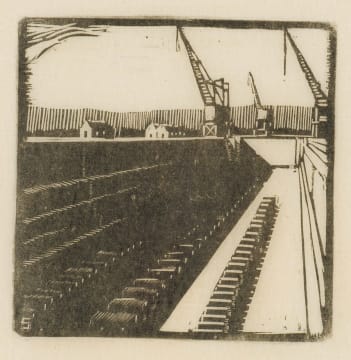 Clément Sénèque; The Graving Dock, Durban Harbour