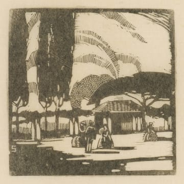 Clément Sénèque; An Old Fashioned Garden, The Old Fort, Durban