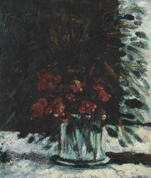 Robert Hodgins; Flowers in a Vase