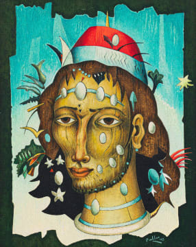 Alexis Preller; O Poliziano (Florentine Head)