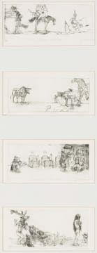 Diane Victor; Of Man and Beast Series: Yanky Doodel (sic); Pasiphae; Goldilocks; Diana, four