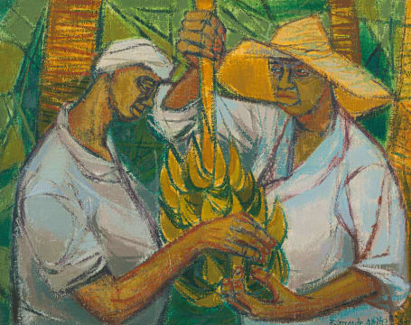 Eleanor Esmonde-White; Harvesting Bananas