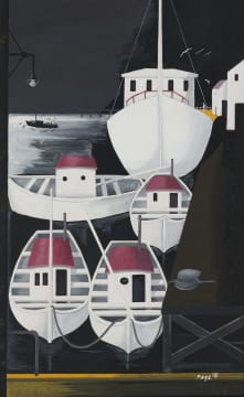 Fred Page; Boats in Harbour