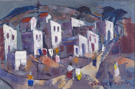 George Enslin; Houses in the Bo-Kaap