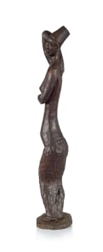 Michael Gagashe Zondi; Standing Woman with Hat