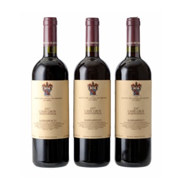 Marchesi di Grésy; Barbaresco Camp Gros Martinenga; 2007; 3 (1 x 3); 750ml