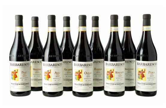 Produttori del Barbaresco; Collection; 2015; 9 (1 x 9); 750ml