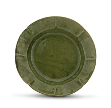 A Hylton Nel green-glazed bowl