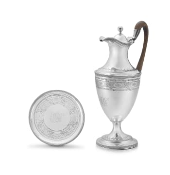 A George III silver coffee pot, Peter & Ann Bateman, London, 1794
