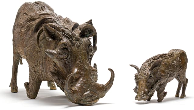 Dylan Lewis; Warthog Boar and Piglet
