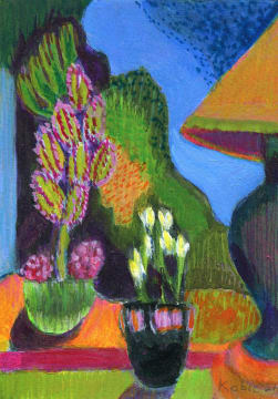 Kobie Venter; Window View with Kanniedood