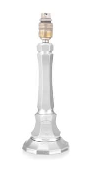 A George V silver lamp base, British Metallising Co Ltd, London, 1911