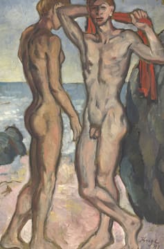 François Krige; Two Bathers