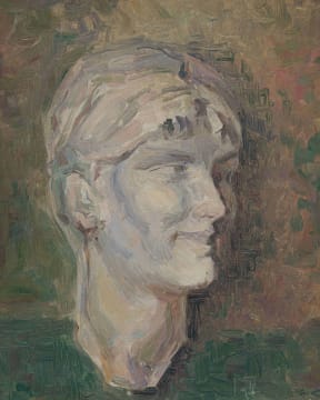 Strat Caldecott; Head of a Woman