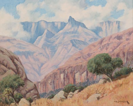 Willem Hermanus Coetzer; Cathedral Peak Area, Drakensberg