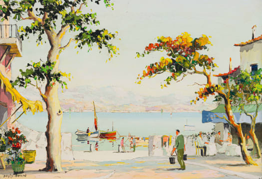 Cecil Rochfort D'Oyly-John; Between Cap Ferrat and Beaulieu