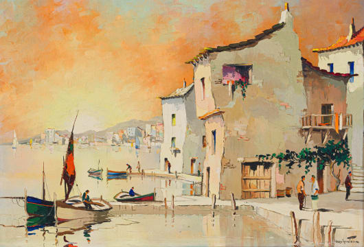 Cecil Rochfort D'Oyly-John; Rapallo, Italian Riviera