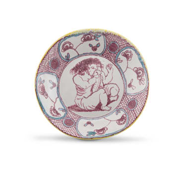 Hylton Nel; Dish with Seated Figure