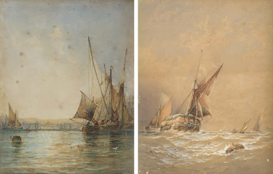 George Stainton; Shipping Scenes, two