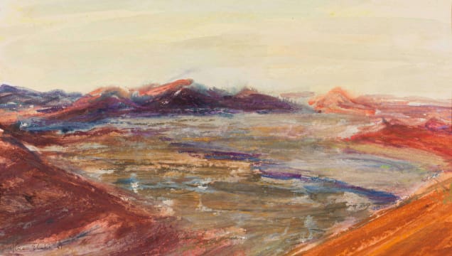 Alice Elahi; Woestyn Landskap (Desert Landscape)