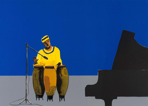 Sam Nhlengethwa; Solo