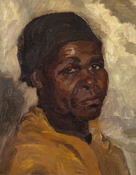 Alfred Neville Lewis; Portrait of a Woman