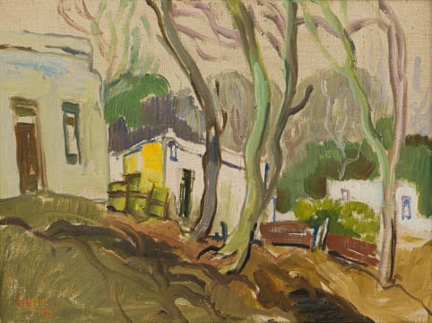 Gregoire Boonzaier; Houses and Trees