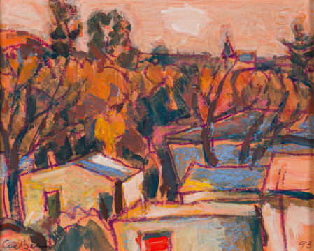 Herbert Coetzee; Rooftops and Trees