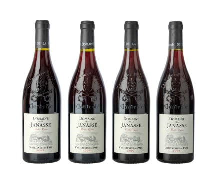 Janasse; Châteauneuf-du-Pape Vieilles Vignes; 2003; 4 (1 x 4); 750ml