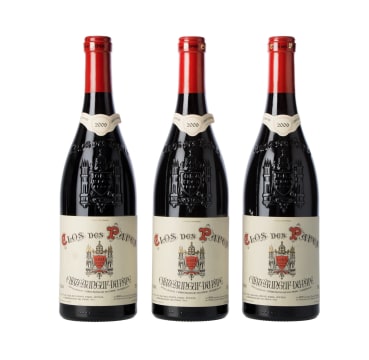 Clos des Papes; Châteauneuf-du-Pape; 2009; 3 (1 x 3); 750ml