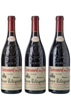 Vieux Télégraphe; Châteauneuf-du-Pape; 2009; 3 (1 x 3); 750ml
