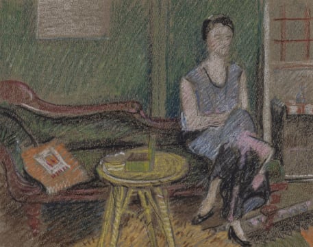 Wolf Kibel; Woman Seated in an Interior