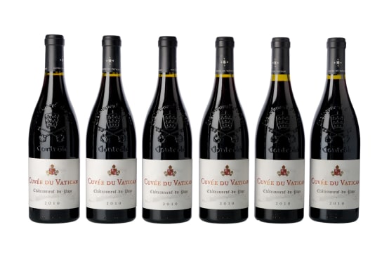 Sixtine; Châteauneuf-du-Pape Cuvée du Vatican; 2010; 6 (1 x 6); 750ml