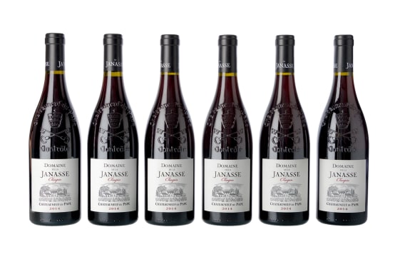 Janasse; Châteauneuf-du-Pape Cuvée Chaupin; 2014; 6 (1 x 6); 750ml