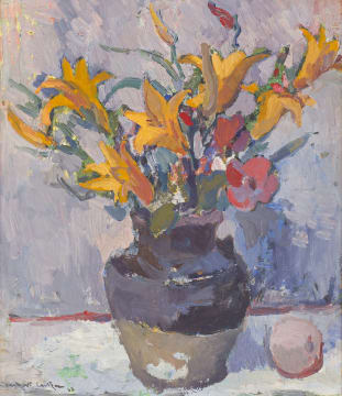 Herbert Coetzee; Flowers in a Vase