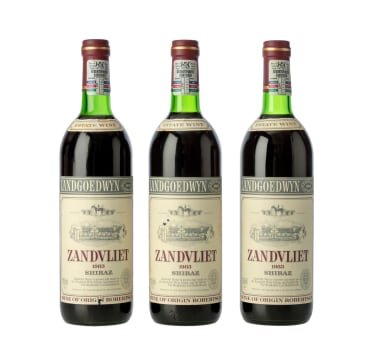Zandvliet; Shiraz; 1983; 3 (1 x 3); 750ml