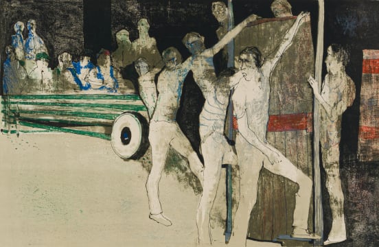 Jean Jansem; Dans l'Arene (In the Arena)